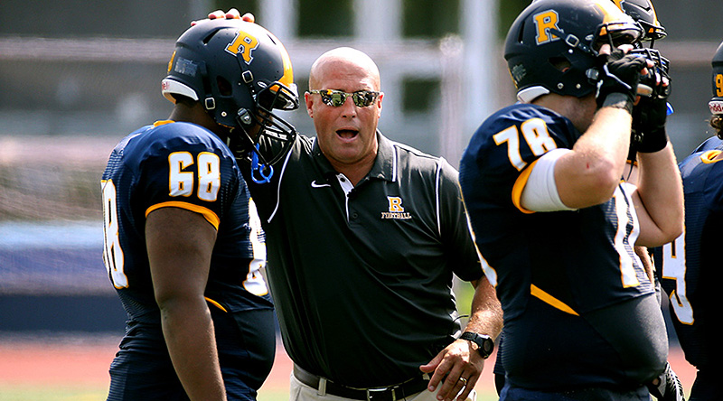 Scott Greene on the sidelines